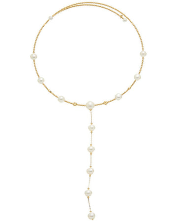 Pearl Lariat Choker