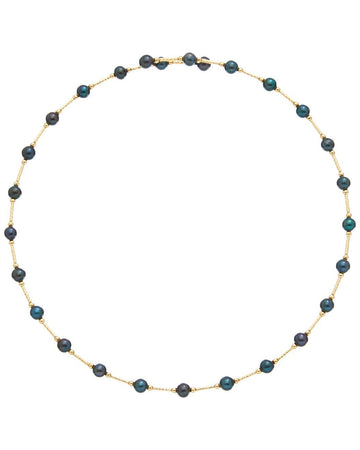 Black Pearl Tube Choker