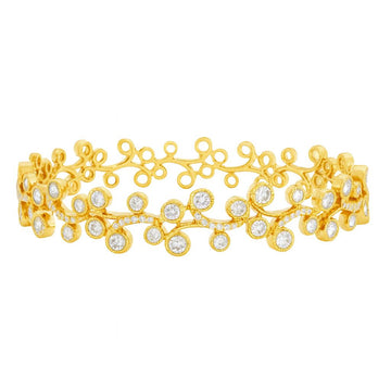 Diamond Vine Bangle
