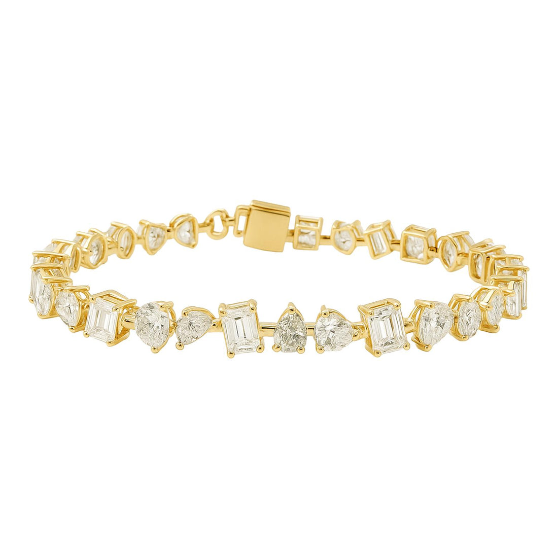 Lab Grown Multishape Bracelet