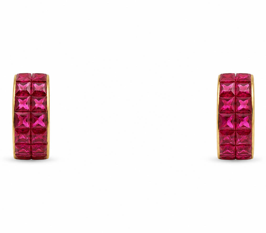 Rouge Royale Hoop Studs