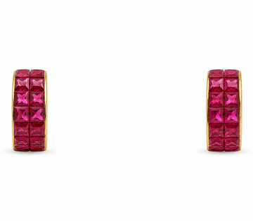Rouge Royale Hoop Studs