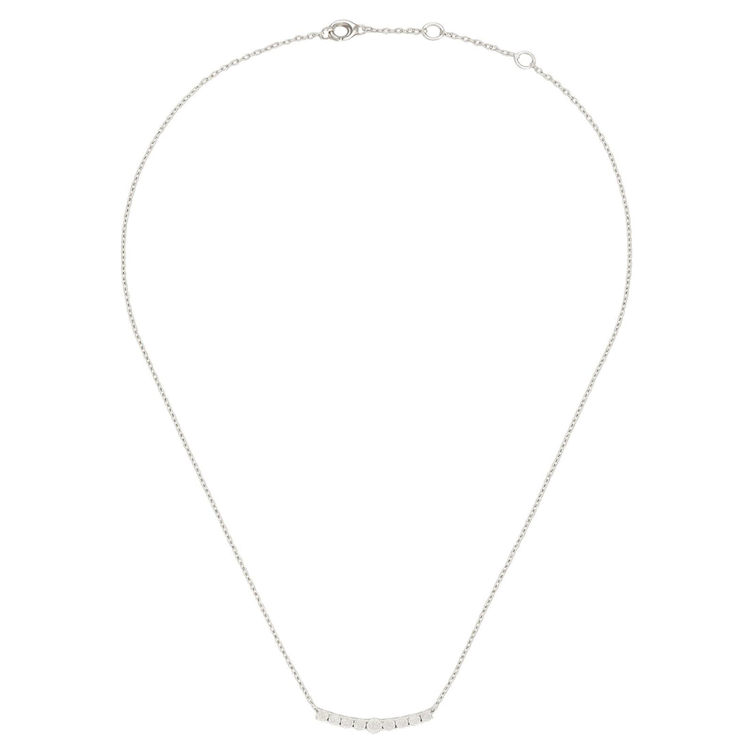 Diamond Gradient Bar Necklace