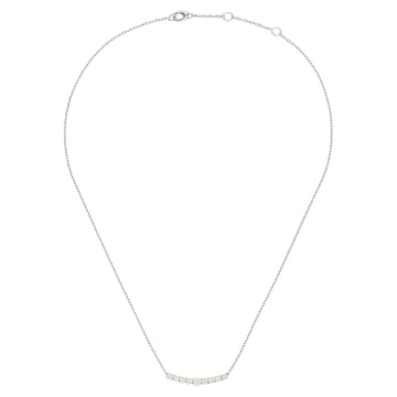 Diamond Gradient Bar Necklace
