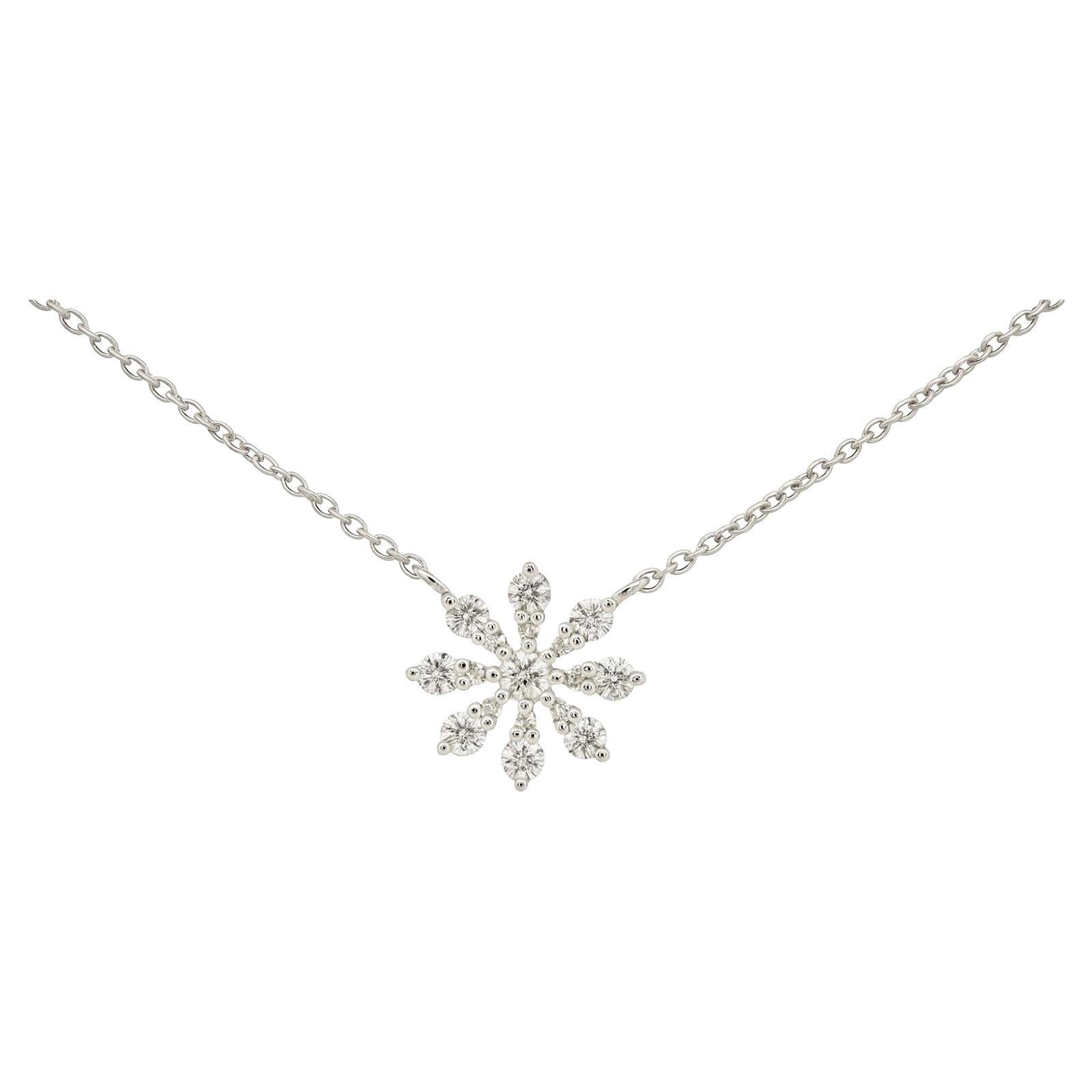 Diamond Snowfall Necklace