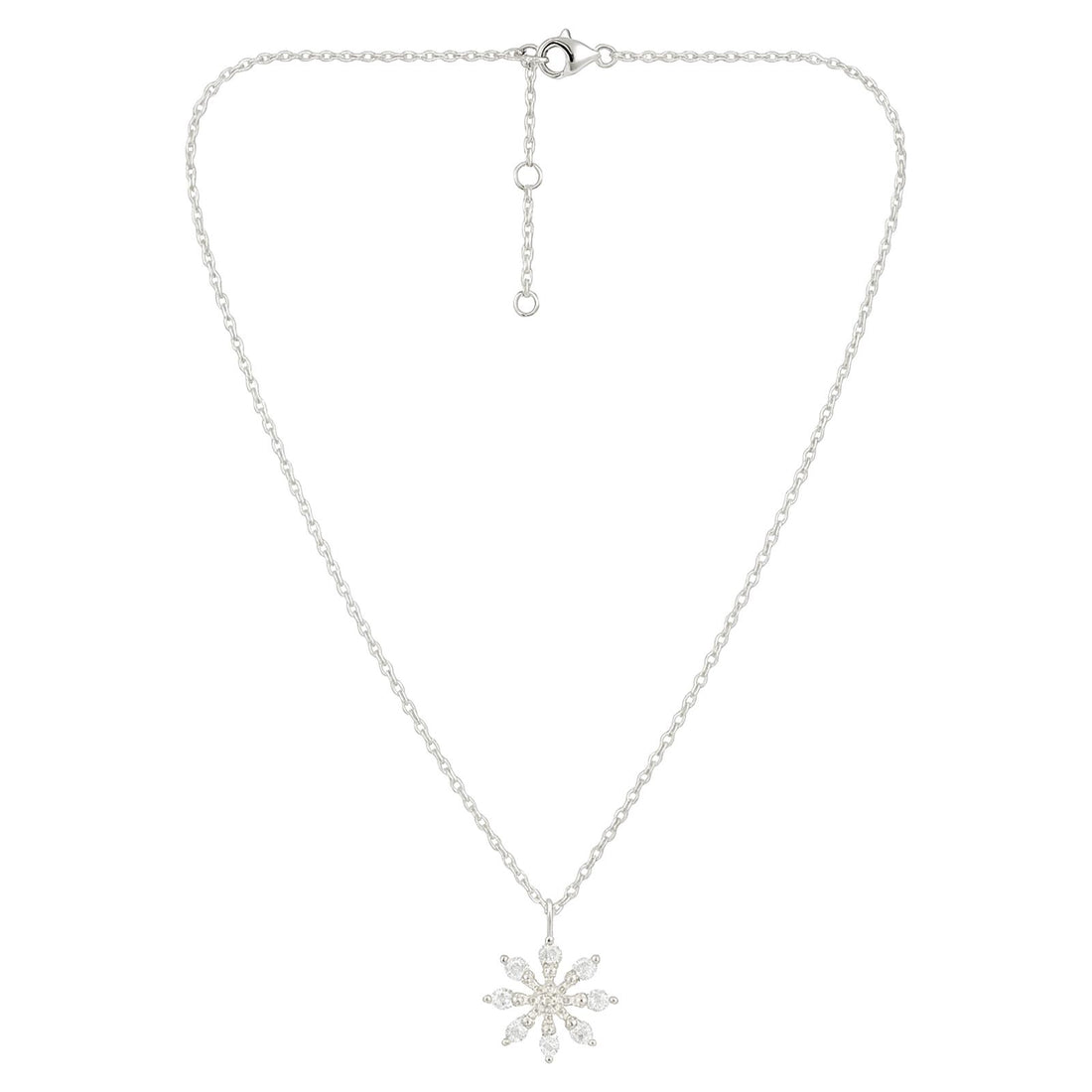Diamond Snowfall Necklace