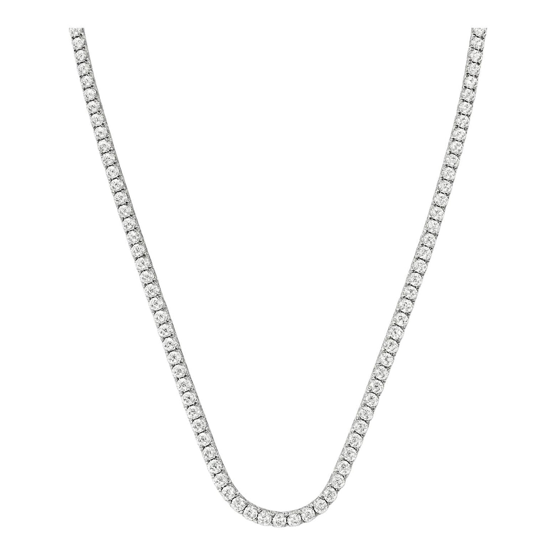 Classic Diamond Tennis Necklace