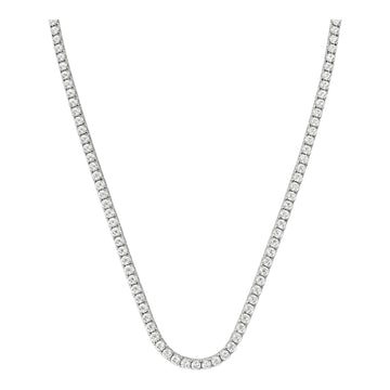 Classic Diamond Tennis Necklace