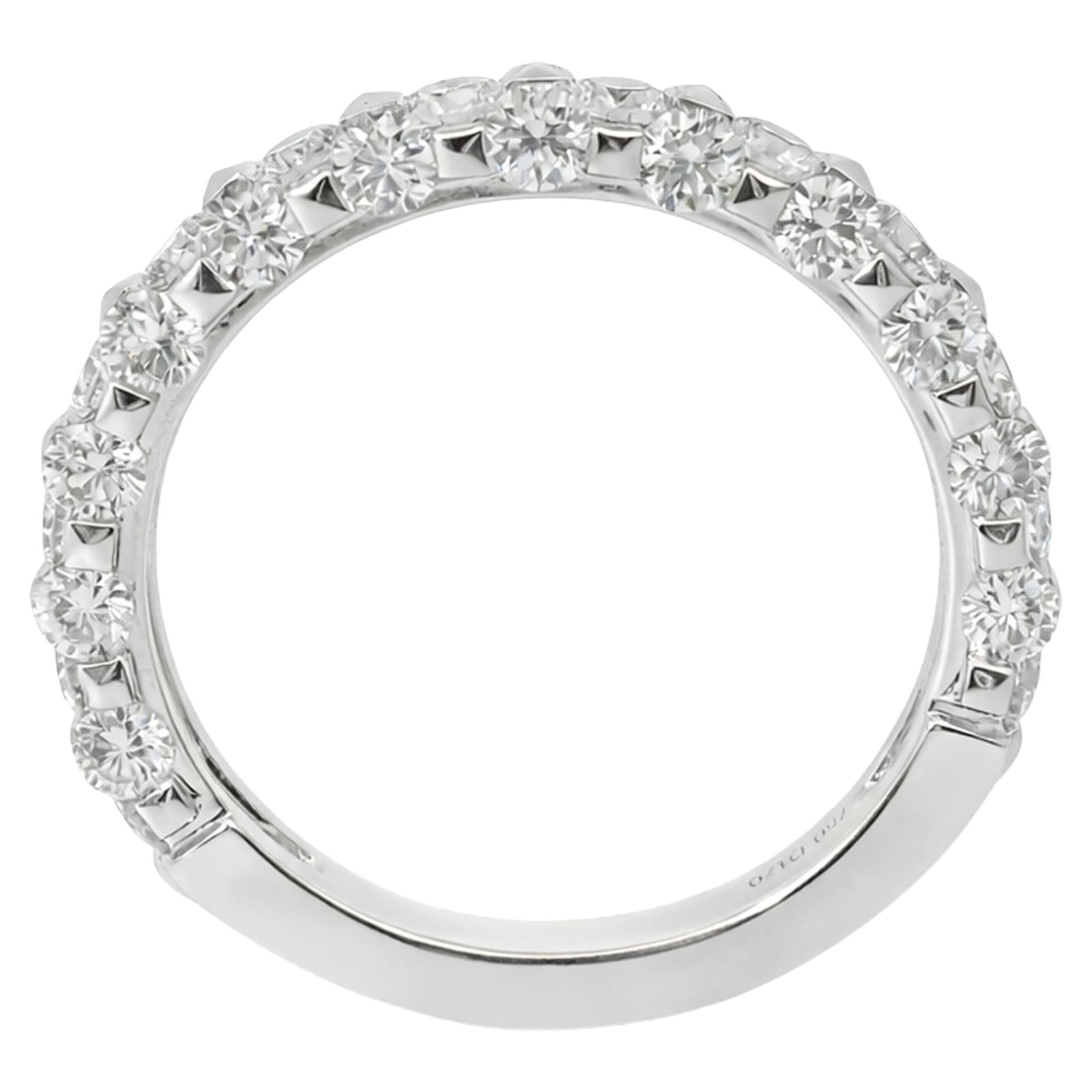 Round Diamond Eternity Band