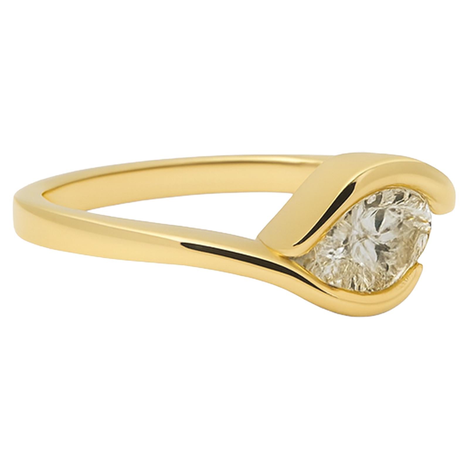 Marquise Wrap Diamond Ring
