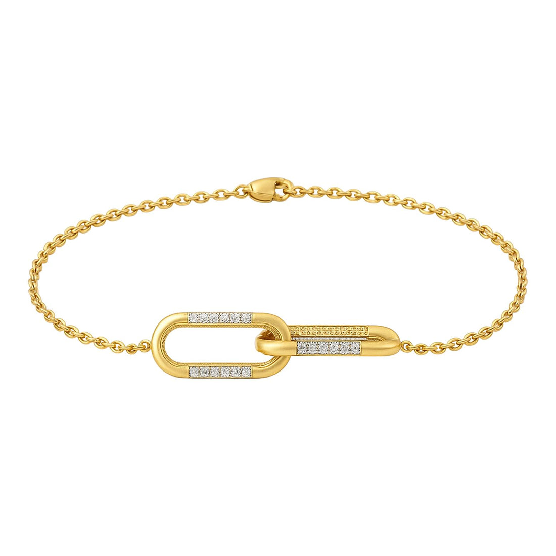 Diamond Link Chain Bracelet