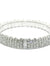 18K White Gold Diamond Stretch Tennis Bracelet