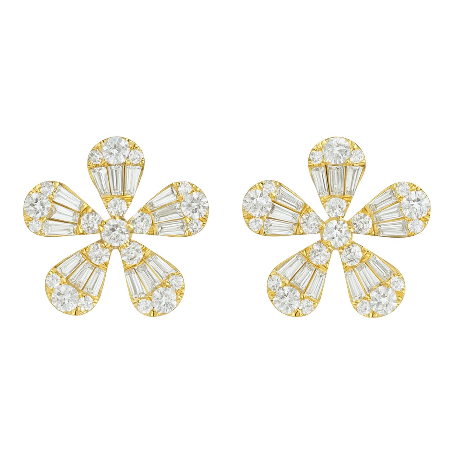 Grand Flower Earrings