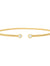 Beaded Diamond Open Cuff