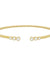 Beaded Diamond Open Cuff