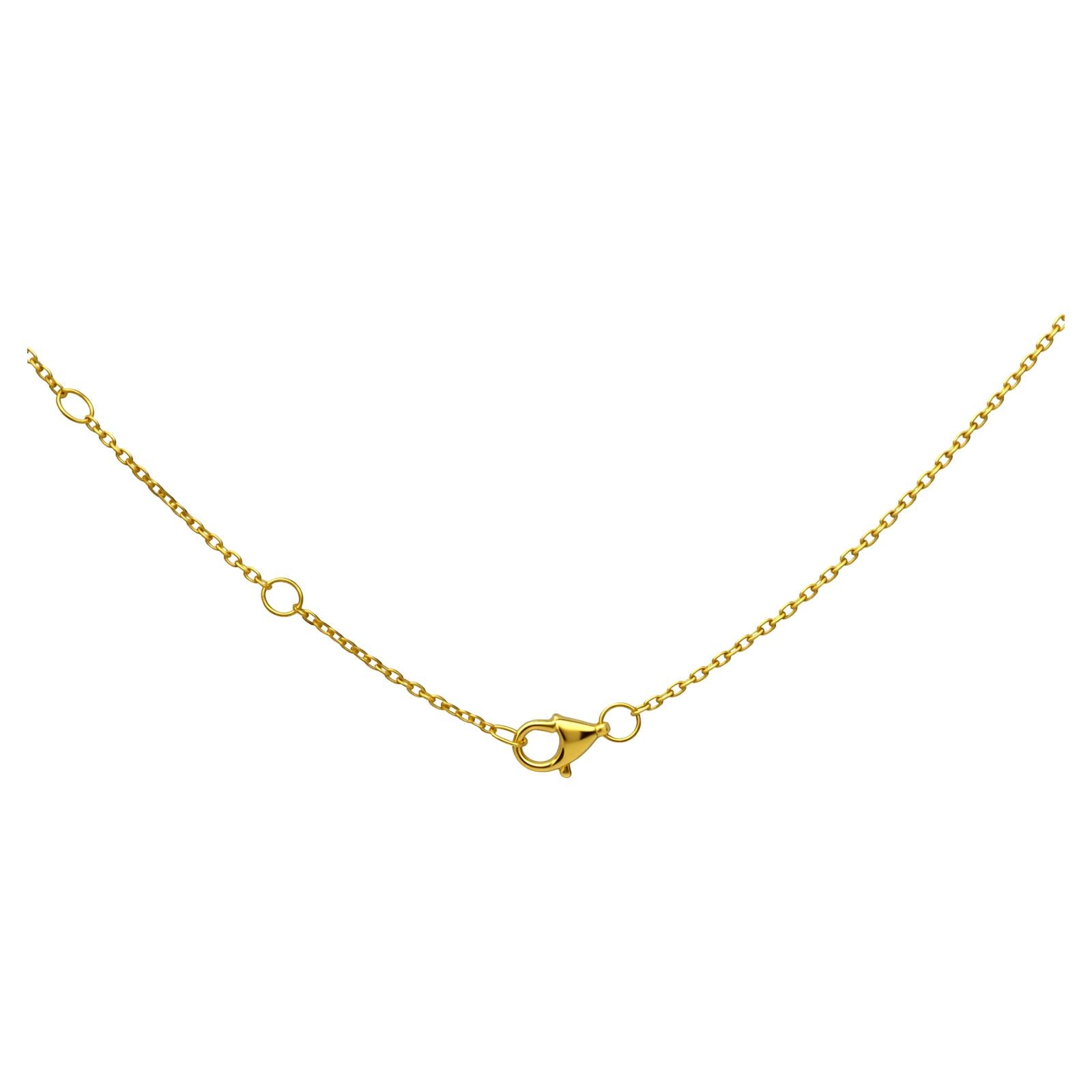 Double Heart Diamond Necklace