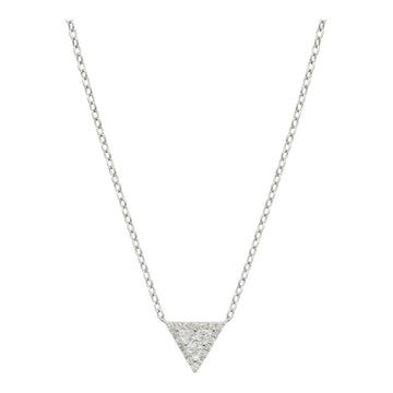 Diamond Triangle Necklace