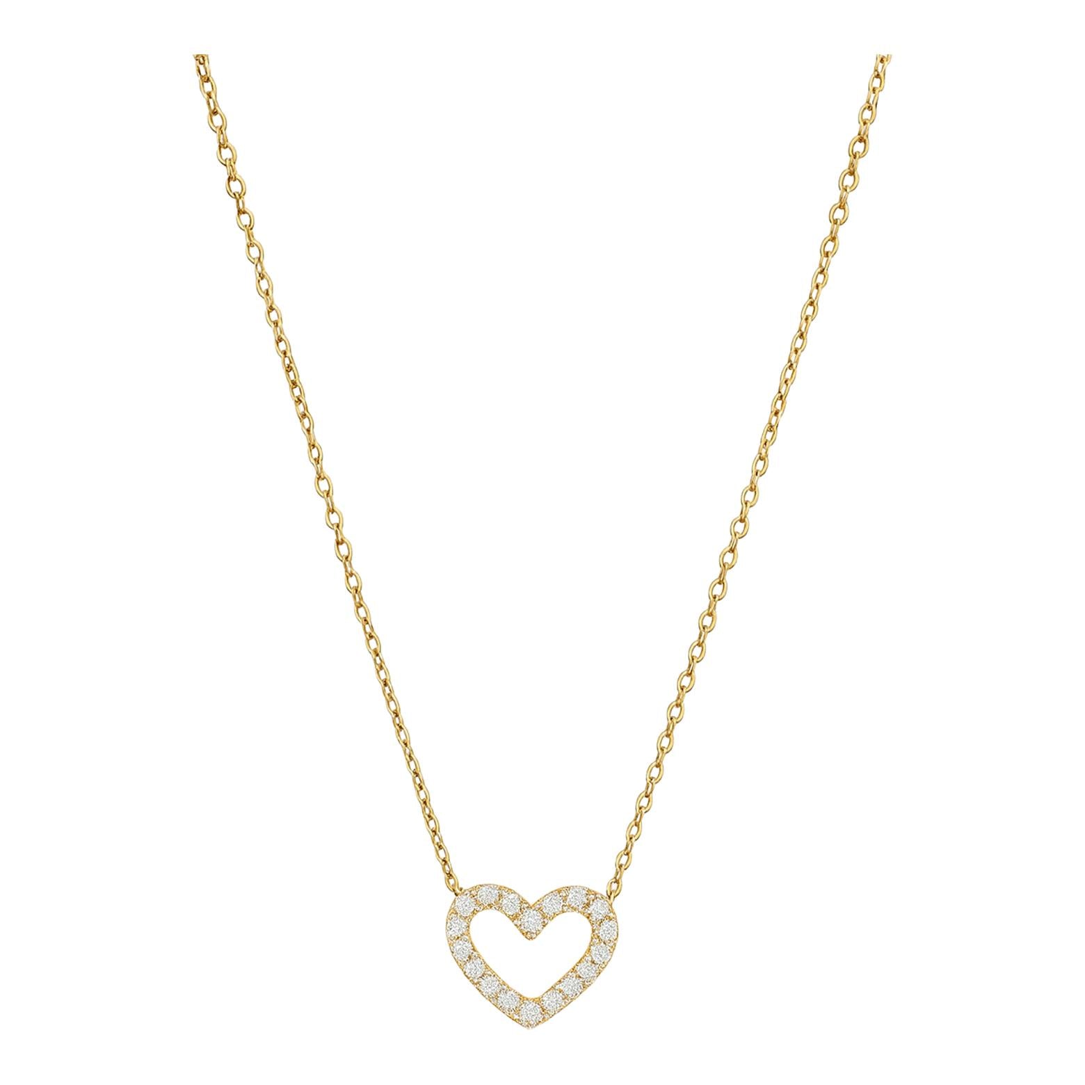 Diamond Heart Necklace