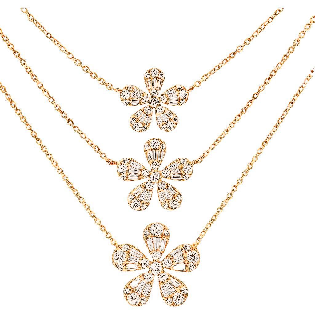 Grand Single Flower Necklace