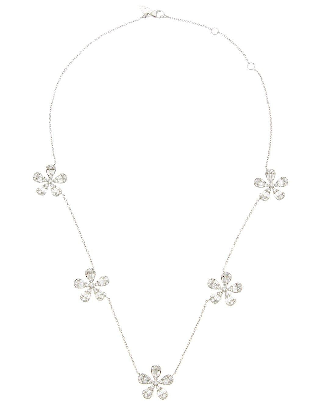 Grand Five Flower Necklace