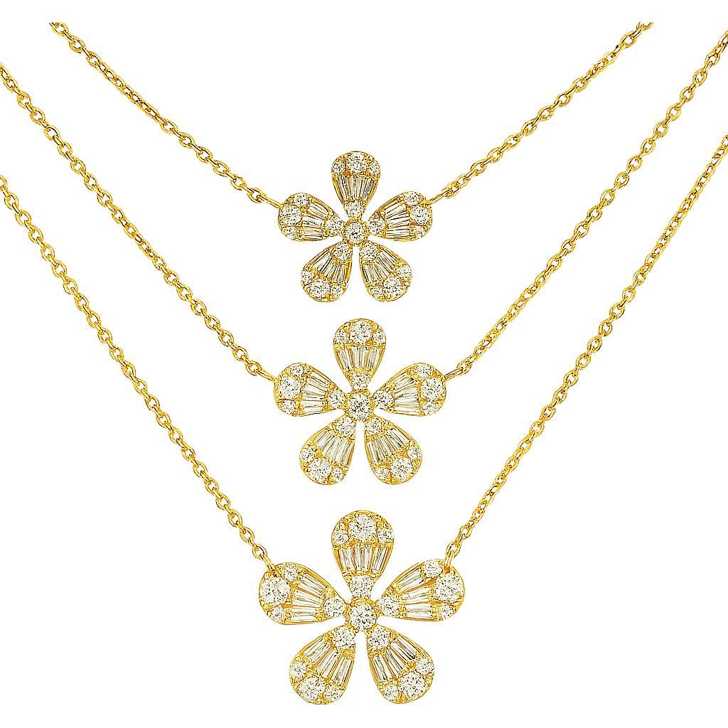 Grand Single Flower Necklace