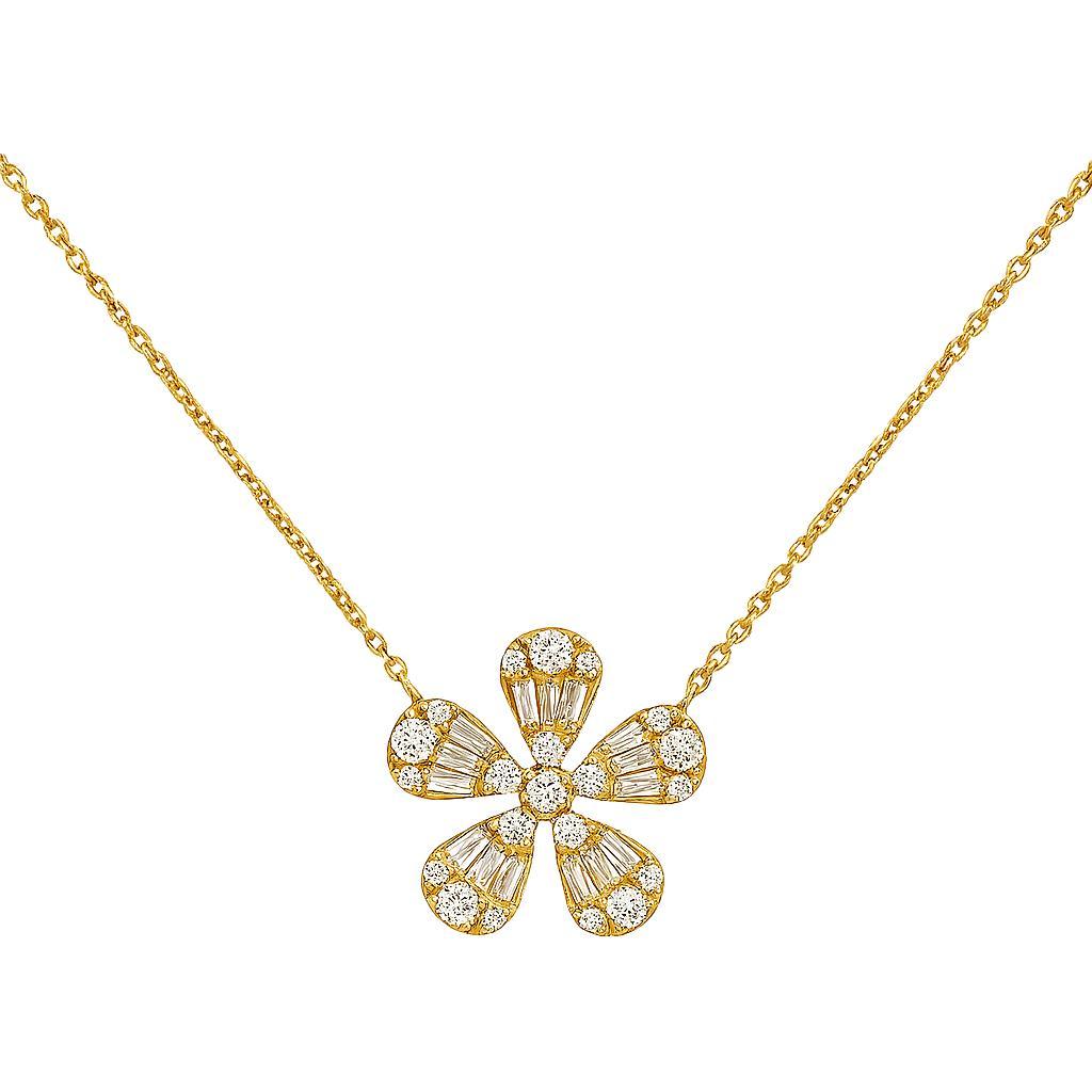 Grand Single Flower Necklace