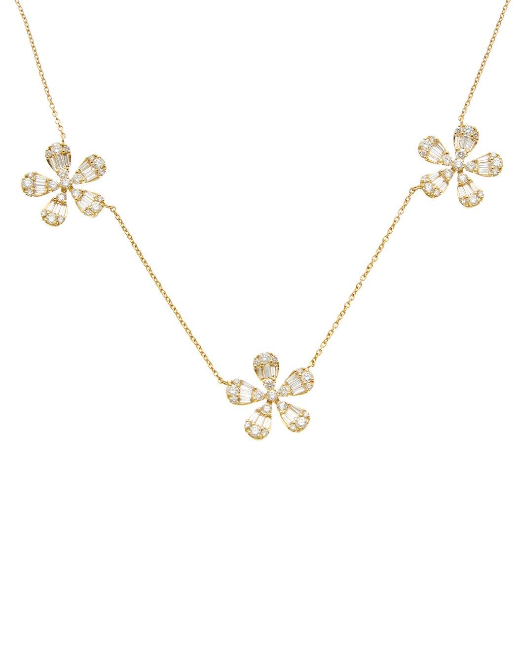Grand Five Flower Necklace