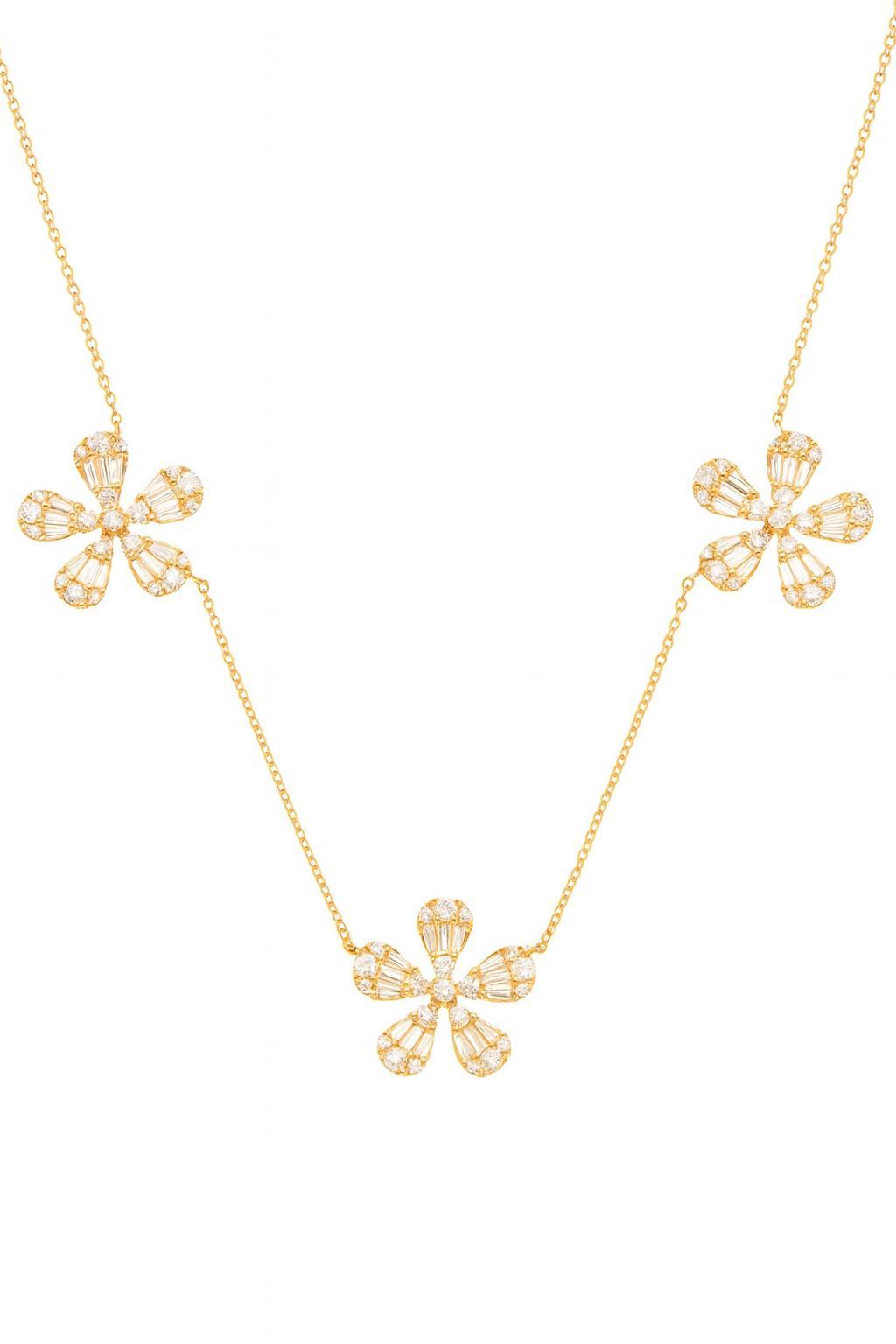 Grand Five Flower Necklace