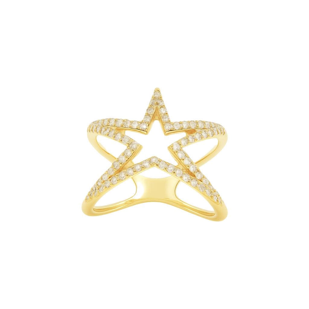 Diamond Star Ring