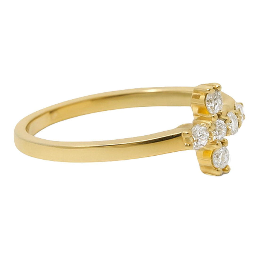 Diamond Cross Ring