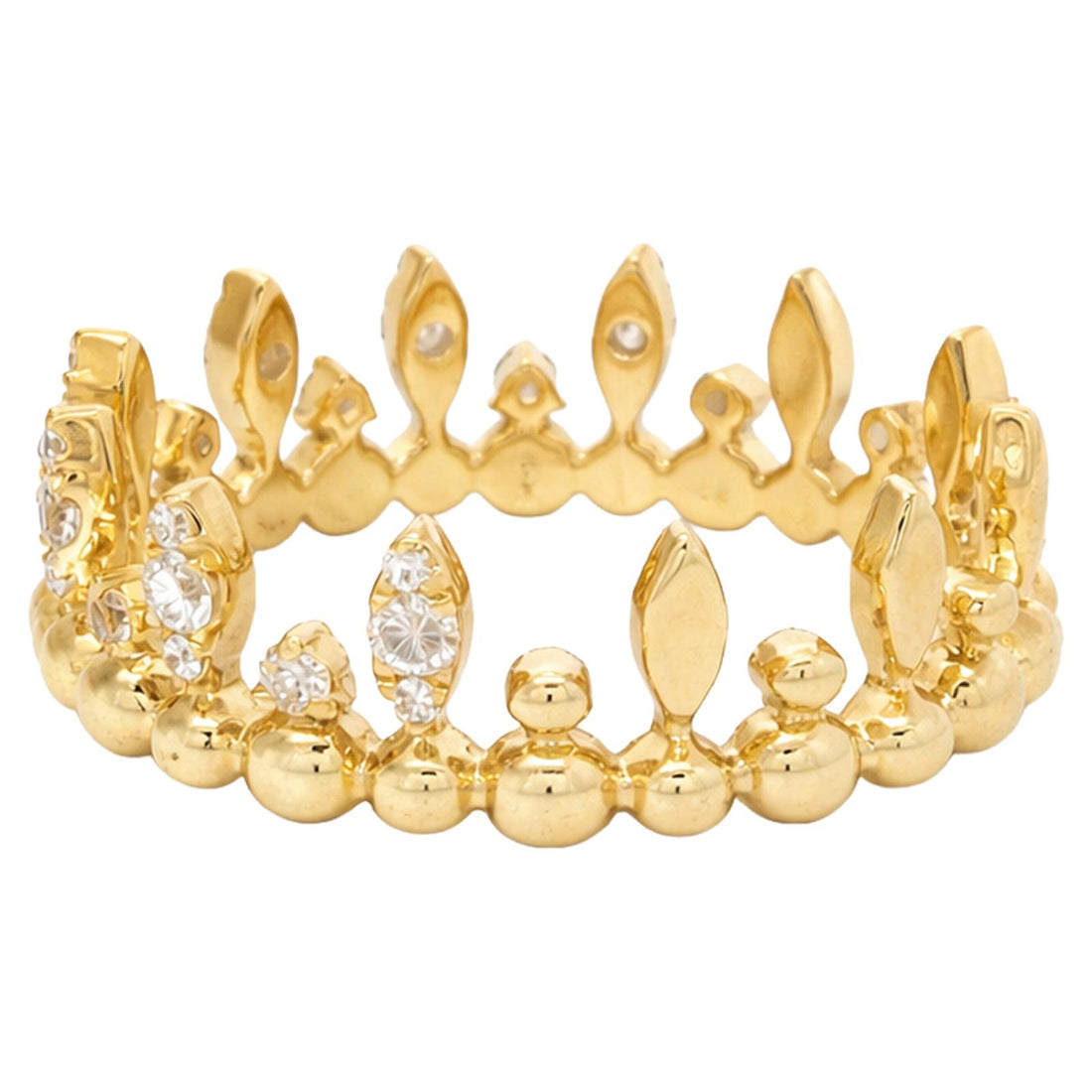 Diamond Marquise Crown Band