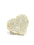18K Yellow Gold Diamond Heart Ring