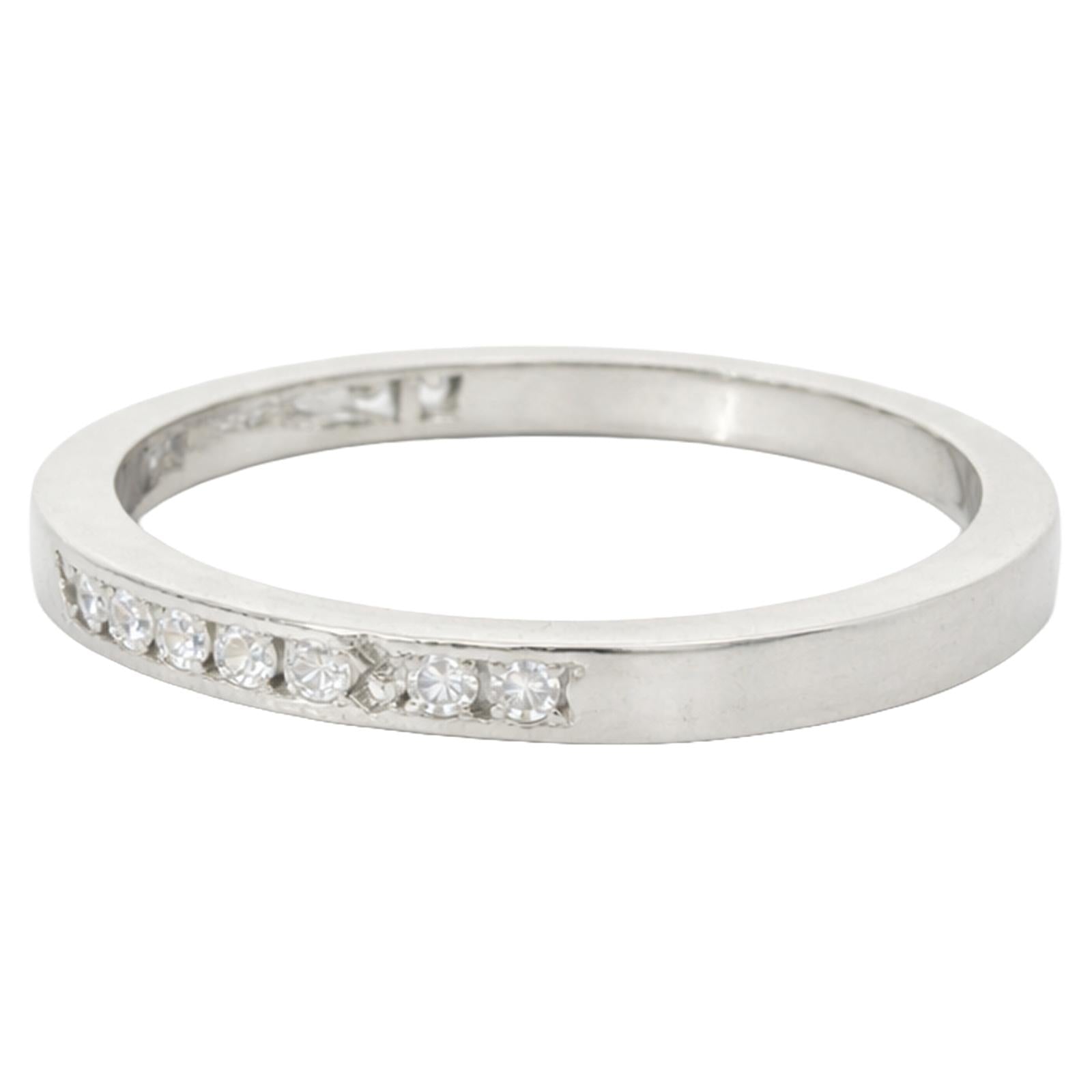 Vintage Scroll Diamond Band