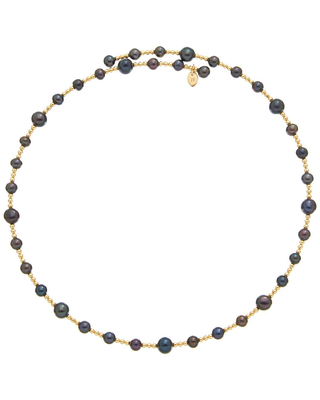 Black Pearl Choker Necklace