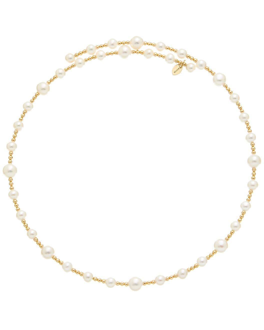 Staggered Pearl & Bead Choker