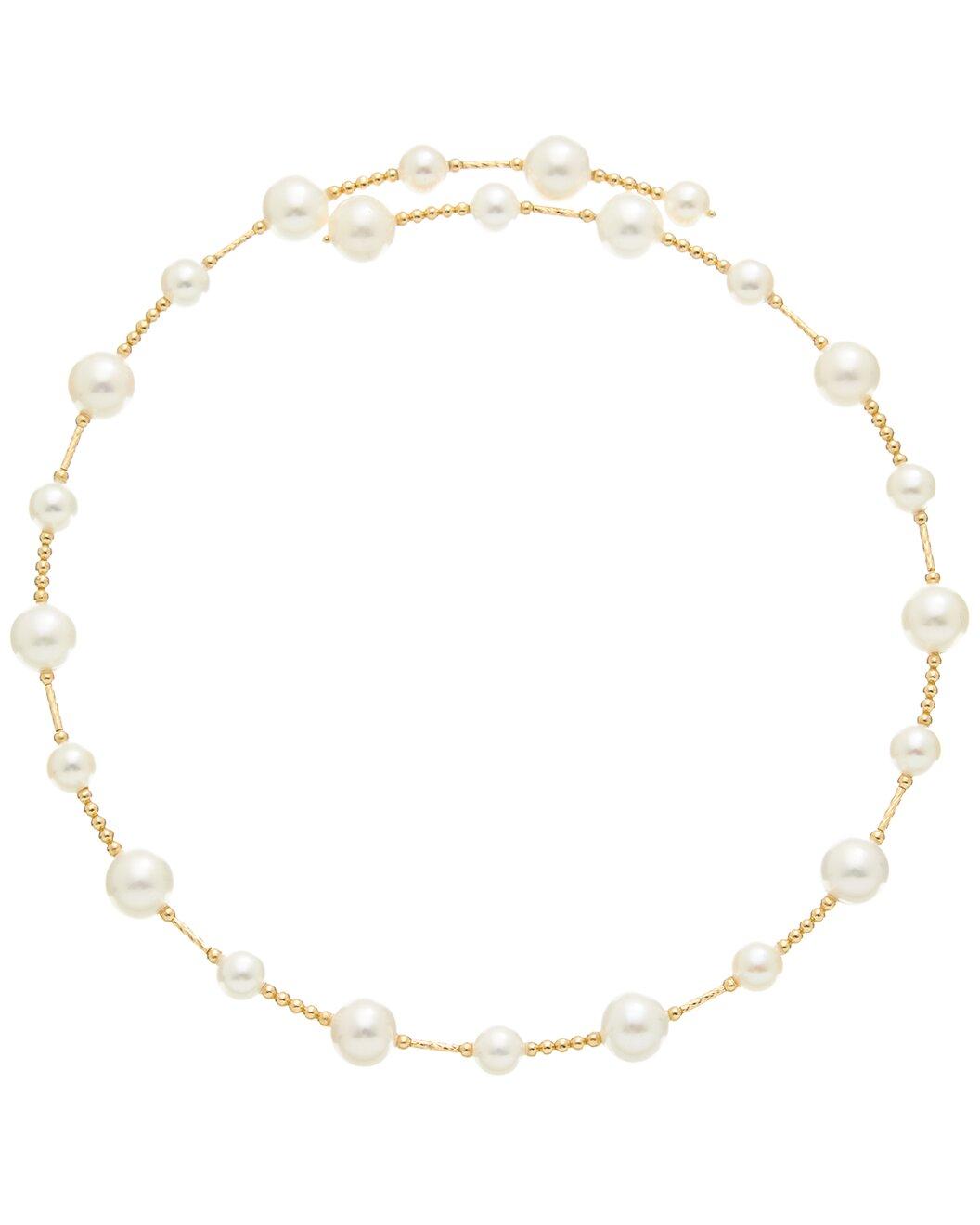 Grand Staggered Pearl & Bead Choker