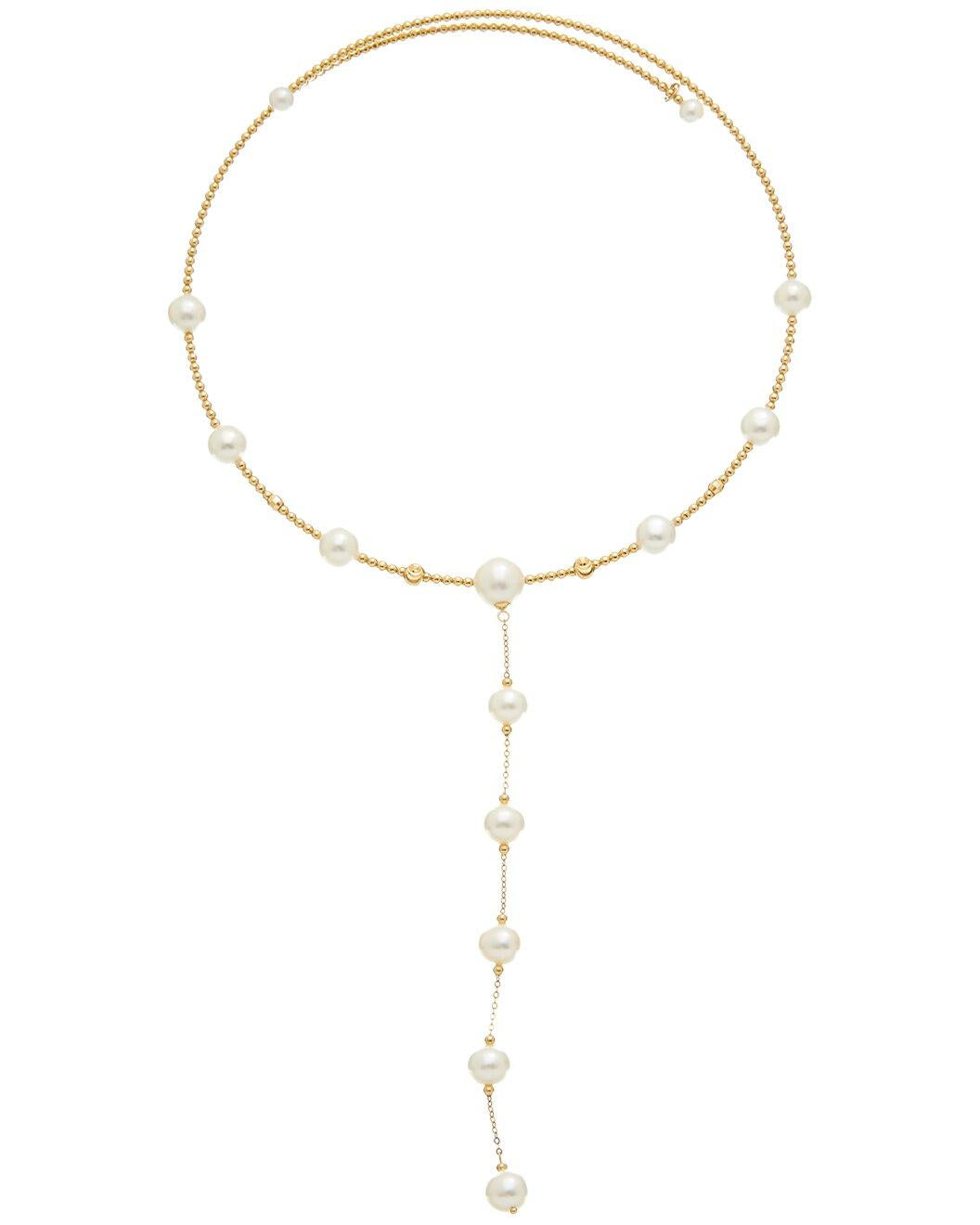 Pearl Lariat Choker