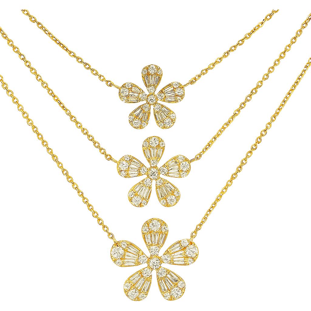 Petite Single Flower Necklace