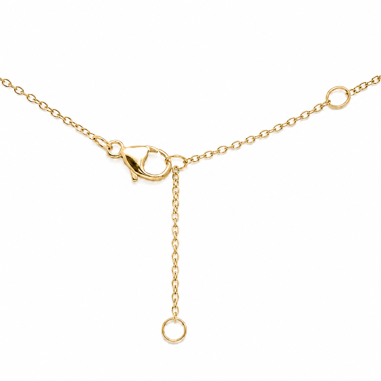 Celestia Floating Pear Necklace
