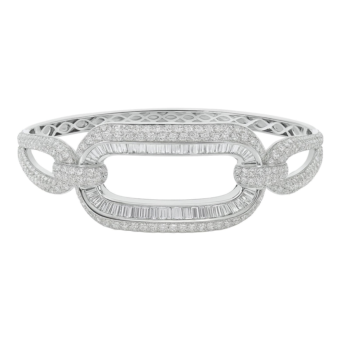 Diamond Link Statement Cuff