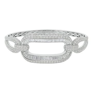 Diamond Link Statement Cuff