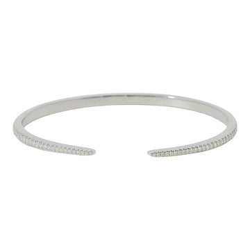 Diamond Whisper Open Cuff