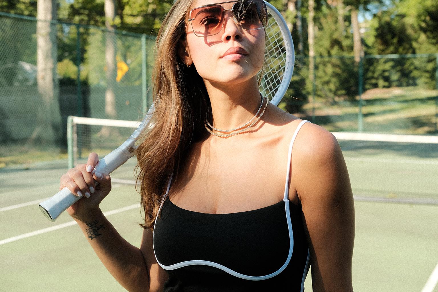 Beaded Diamond Illusion Marquis Choker
