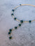 18K Yellow Gold Black Pearl Lariat Necklace