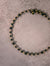 18K Yellow Gold Black Pearl Necklace – Titanium Wire with Gold Beads