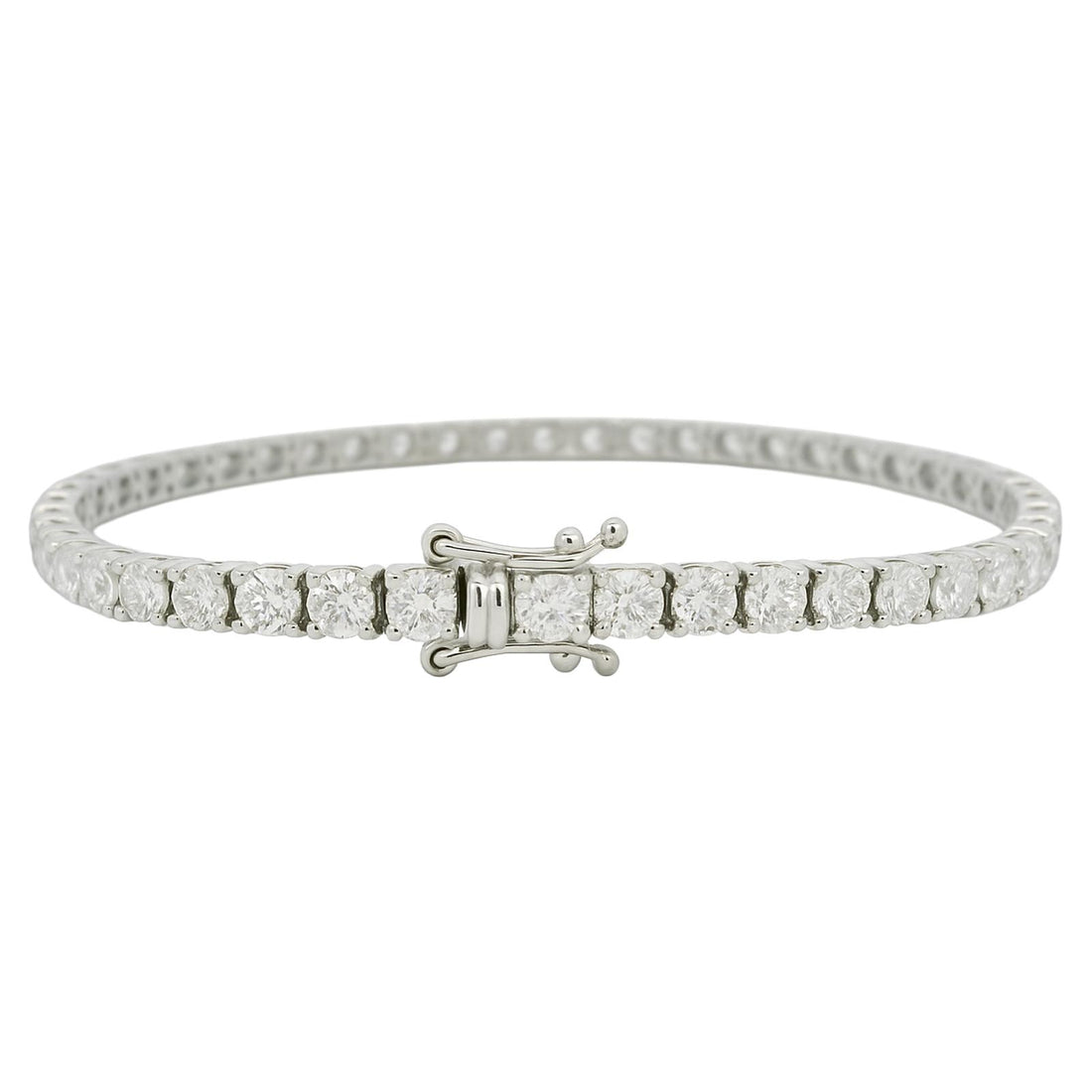 Classic Round Diamond Tennis Bracelet
