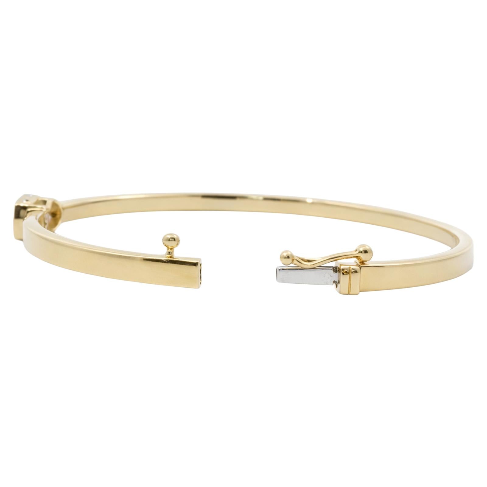 Emerald Diamond Bangle