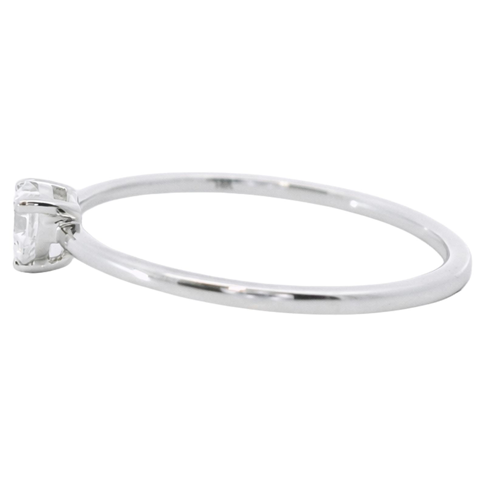 Dainty Heart Diamond Ring