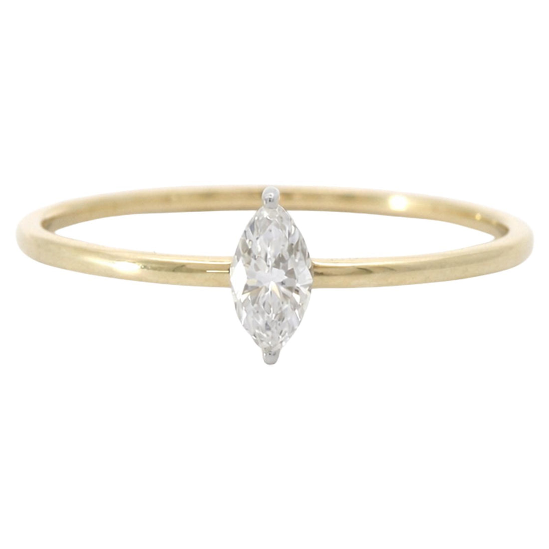 Marquise Diamond Solitaire Ring
