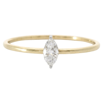 Marquise Diamond Solitaire Ring